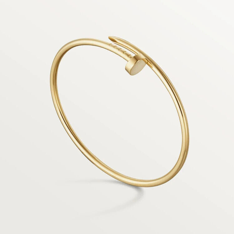 Cartier Juste un Clou Bracelet in 18kt Yellow Gold Diamond-Paved - Juste un  Clou Bracelets - Cartier Jewelry